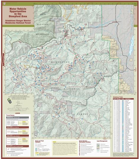 California Ohv Map Printable Maps