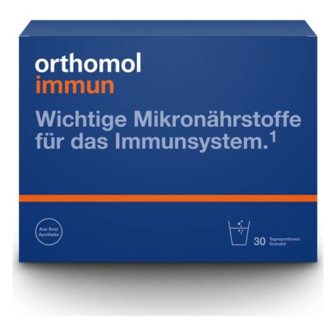 Orthomol Immun Granulat Apotheke Boznerplatz