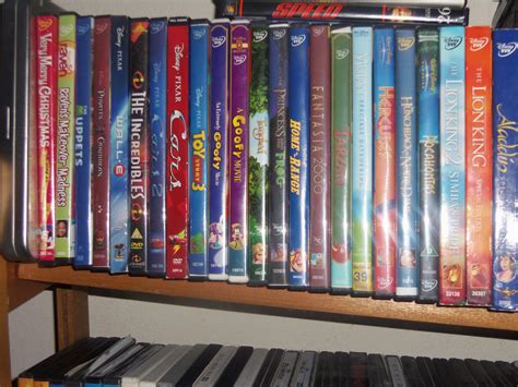 DISNEY DVD COLLECTION SO FAR 2/3 by bvw1979 on DeviantArt