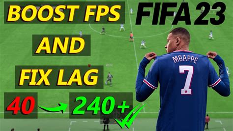 Fifa 23 Boost Fps And Fix Lag Optimization Pack For Fifa 23 Youtube