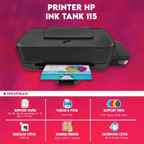 Jual Printer Ink Tank Hp Infus With Tinta Gt Gt Shopee