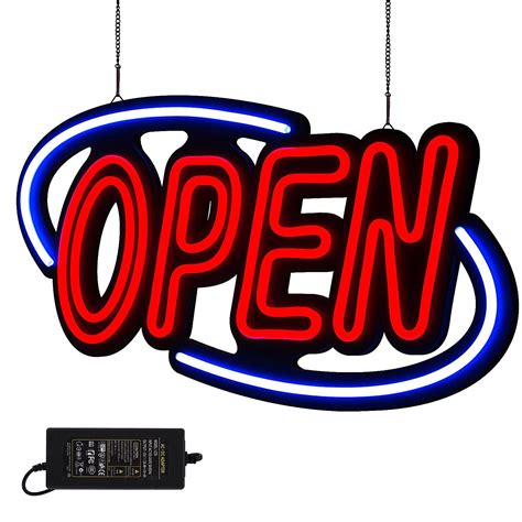 Horizontal Neon Open Sign】 This Is A Horizontal 31 5x15 7 Inch Led