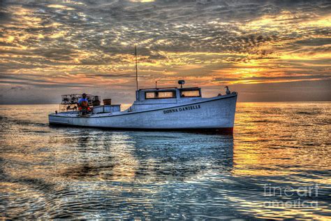 Crabbing Boat Donna Danielle - Smith Island, Maryland Photograph by ...