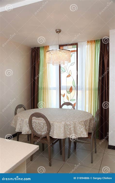 Dining table stock photo. Image of decor, room, residential - 31894886