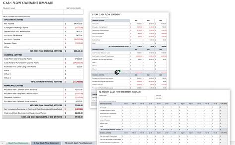 Download Cash Flow Statement Format in Excel [Free]