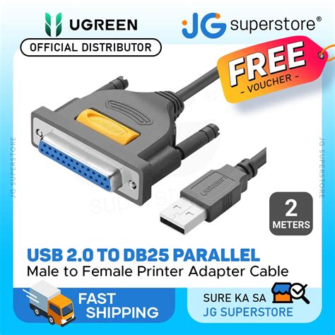 Ugreen Bi Directional Usb Male To Db Female Meters Parallel