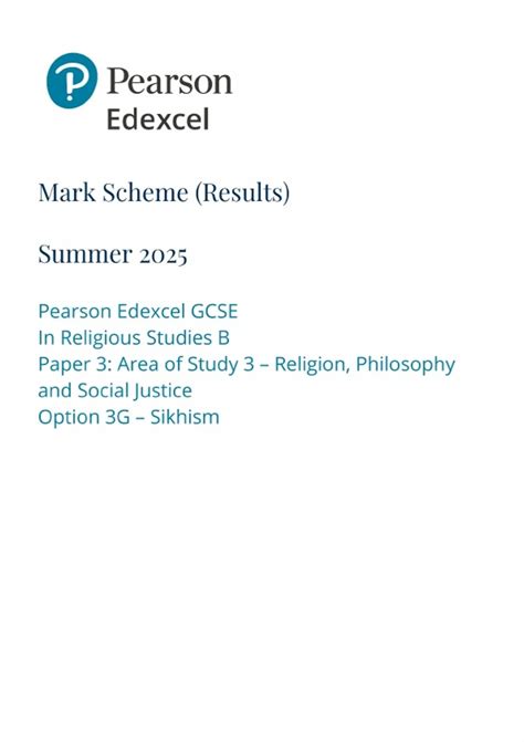 Edexcel Gcse 9 1 Religious Studies B Exam Question Practice Pack 2