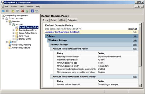 Configuración Active Directory para setear usuario internal Ideasoft