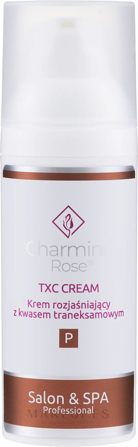 Crema Facial Iluminadora Con Cido Tranex Mico Charmine Rose Txc