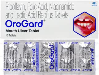 orogard mouth ulcer tablet   side effects price substitutes