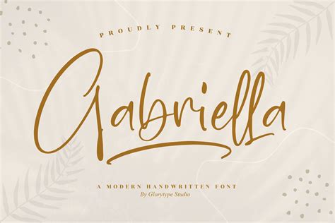 Gabriella Modern Handwritten Font Free Fonts Script And Handwritten