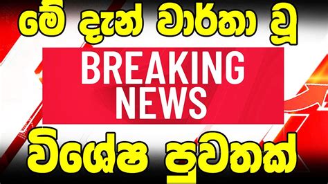 Breaking News Hiru Tv News Today 11 55 Am Live Hiru Sinhala