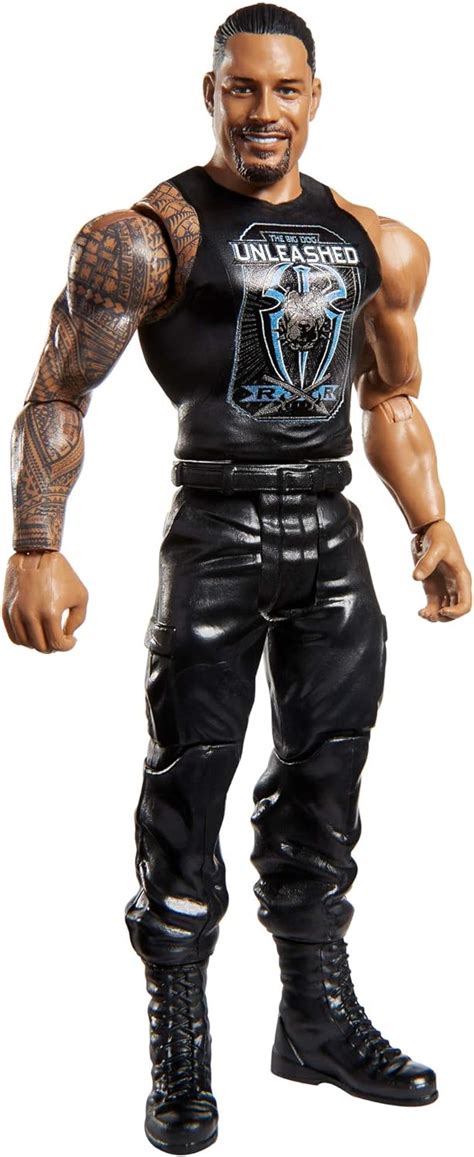 WWE figurine articulée de catch Roman Reigns en tenue