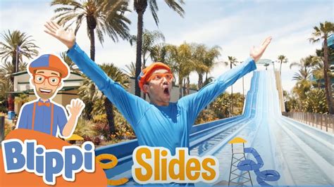 Blippi Visits Soak City Water Park | Educational Videos For Kids