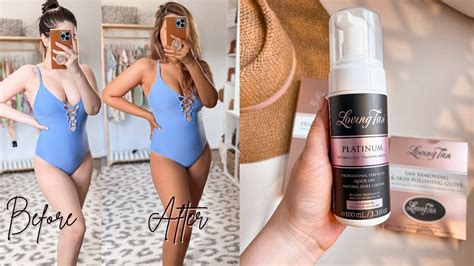 Trying The New Loving Tan Platinum Self Tanner My Self Tanning