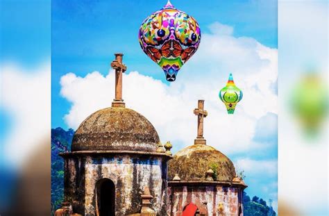 Globos De Cantoya Surcar N El Cielo De P Tzcuaro Sistema Michoacano