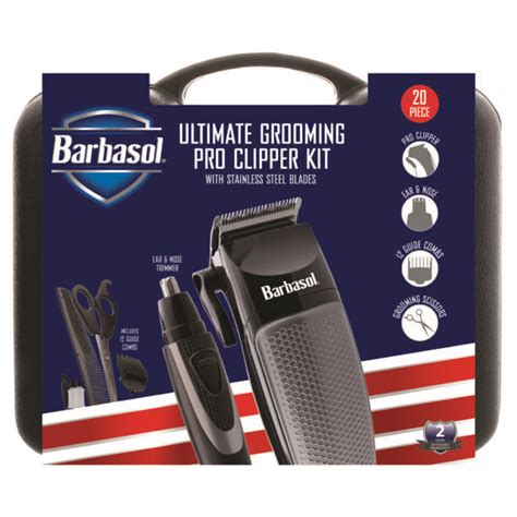 20 Piece Ultimate Pro Grooming Kit Barbasol