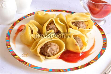 Фаршированные макароны ракушки с фаршем рецепт с фото на Webspoon.ru