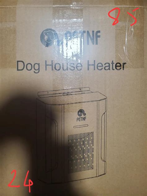 Dog House Heater, Pet House Heater with Thermostat, 300W Safe Dog ...