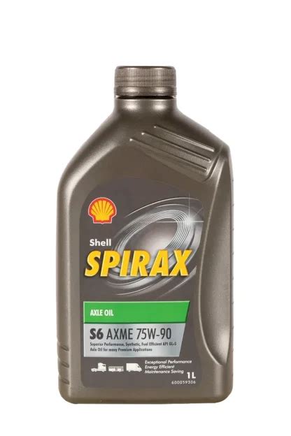 SPIRAX S6 AXME 75W 90 Petros Petropoulos Shell Lubricants