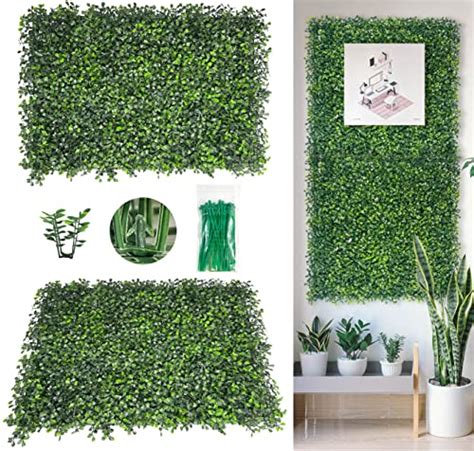 Bybeton Artificial Boxwood Panels X Pc Layer Leaves Uv