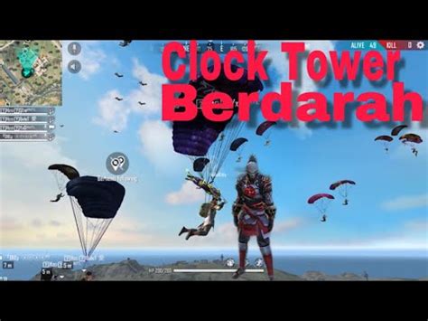 Highlight Clock Tower Berdarah Musuh Auto Balik Lobby Garena Free