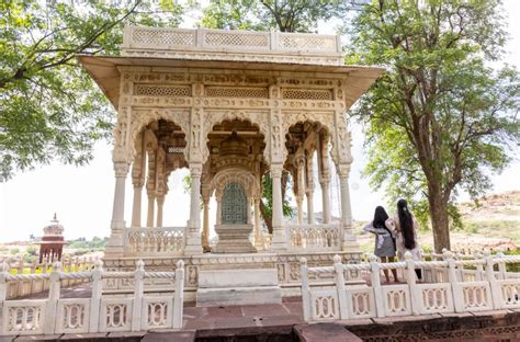 Architecture Of Jaswant Thada White Building At Jodhpur Editorial Stock