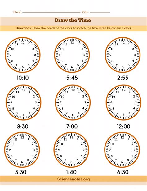 Clock Worksheets How To Tell Time