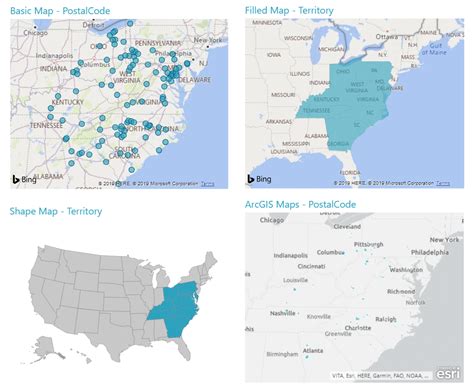 Power Bi Map Data Labels