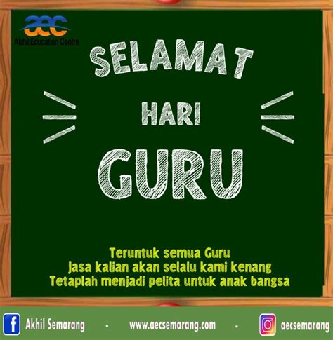 Ucapan Selamat Hari Guru Dalam Bahasa Inggris Contoh Surat Resmi