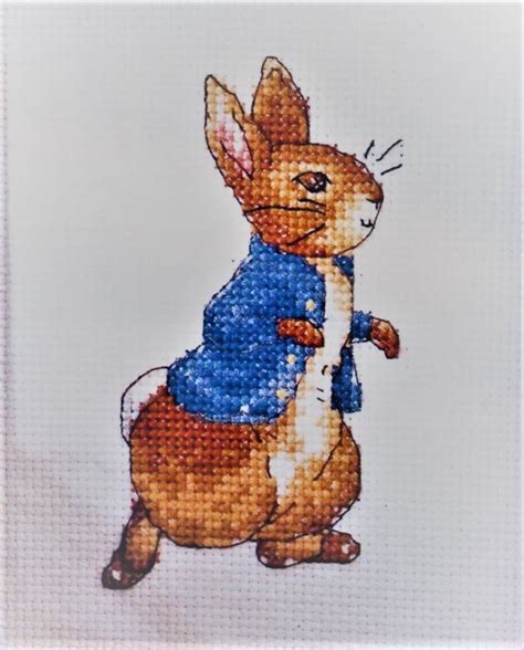 Peter Rabbit Counted Cross Stitch Pattern Pdf Etsy UK