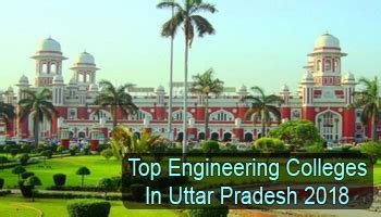 Top Engineering Colleges In Uttar Pradesh List Rating