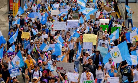 Guatemala Hoy Completa Una Semana De Protestas Y Los Campesinos Se