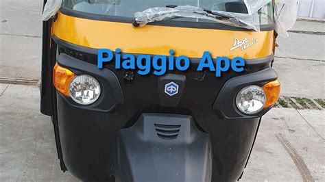 Piaggio Ape Ape Auto Dx Auto