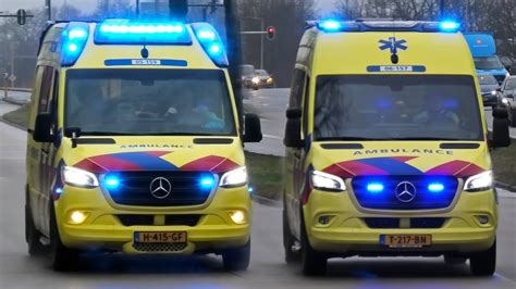 P A Luchthoorn Politie Ambulances Uit Twente Noord En Oost