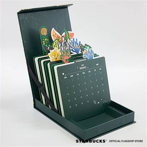 STARBUCKS CALENDAR 2024 STARBUCKS SIRENS DESK CALENDAR 2024 STARBUCKS