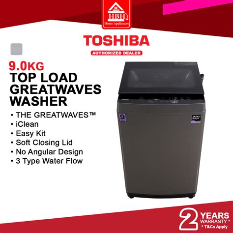 Toshiba Aw M Em Sg Kg Greatwaves Fully Auto Top Load Washer