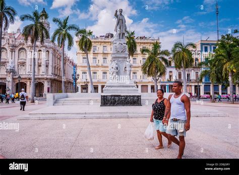 Statue of José Martí Parque central La Habana La Havana Cuba