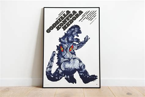 Godzilla Vs Hedorah Polish High Quality Movie Poster Various - Etsy