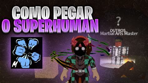 Como Pegar O Superhuman R Pido E F Cil Blox Fruits Youtube