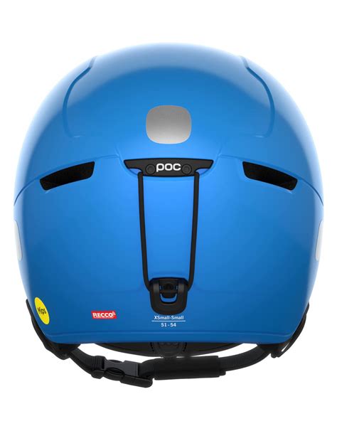 Poc Pocito Obex Mips Fluorescent Blue Kids Ski Helmets Snowleader