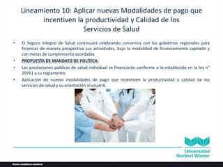 Grupo Lineamientos De Reforma De Salud Pptx