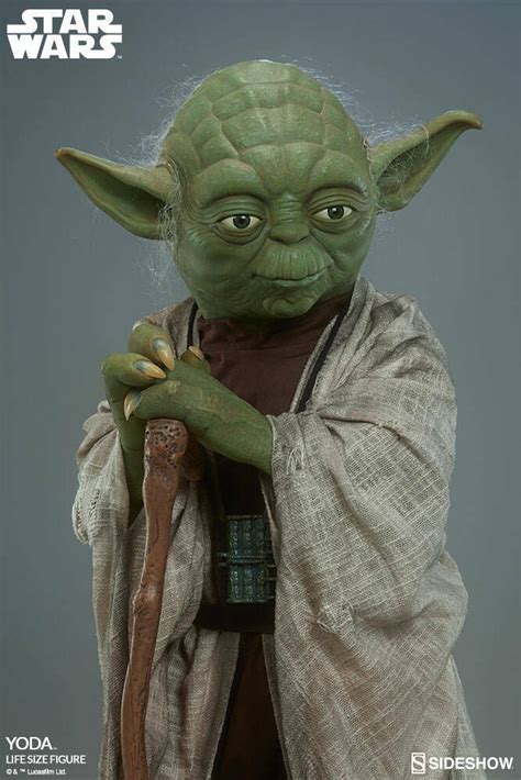 Sideshow Star Wars Yoda Life Size 11 Scale Figure Statue New Etsy