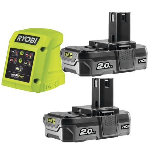 RYOBI ZESTAW 2x2Ah AKUMULATOR ŁADOWARKA 18V RC18115 220 Cena