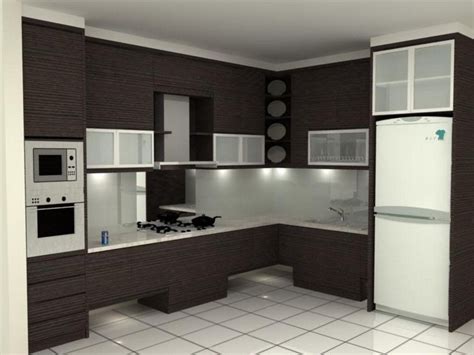 Gambar Kitchen Set Hpl Glossy Minimalis Desain Model Kitchen Set