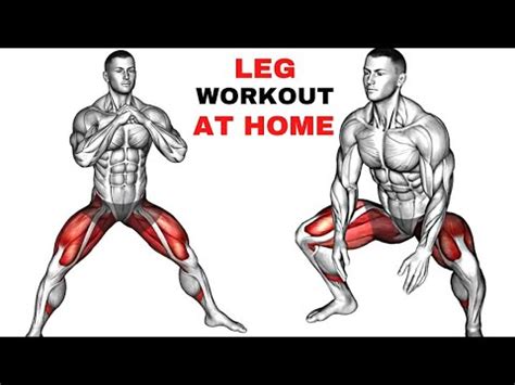 LEG Workout At Home Get Strong Legs In 5 MIN NO EQUIPMENT YouTube