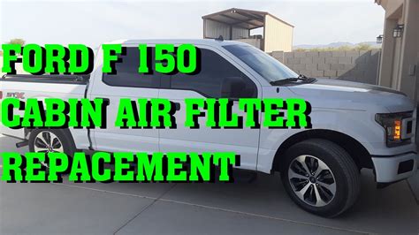 Ford F150 Cabin Air Filter Replacement How To YouTube