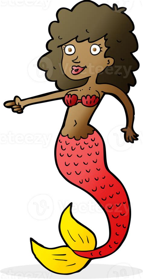 Cartoon Mermaid Drawing 47132466 Png