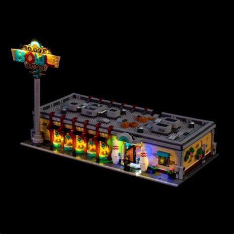 LED Beleuchtungs Set für LEGO Bricklink 910013 Retro Bowling Alley