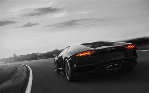 Fondos De Pantalla Monocromo Lamborghini Aventador Lp Veh Culo